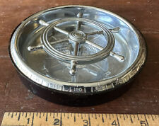 Vintage Nautical Ashtray - Product By Cresale Inc Waterbury, Conn. Names Etched picture