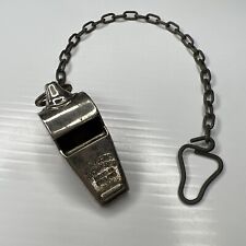 H3 RAWLINGS England Cork Whistle On Fob Vintage Retro Chain picture