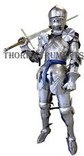 Medieval Knight Gothic Full Suit of Armor Combat Full Body Armour Halloween picture