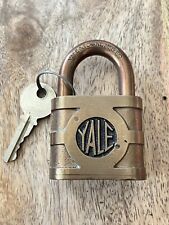 Vintage Old Yale & Towne Padlock With Key picture