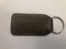 Ford Eddie Bauer Leather Keychain Brown picture