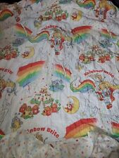Vintage 1983  Hallmark Rainbow Brite Bedding Bedspread Comforter Full / Double picture