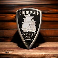 1920s 1930s Plymouth Emblem Badge 2