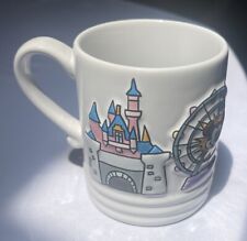 Disney Disneyland Resort Matterhorn Mickey's Fun Wheel Small Ceramic Mug 3 1/2