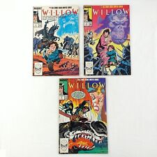 Willow #1-3 Complete Set Movie Adaptation (1988 Marvel Comics) 1 2 3 Lot picture