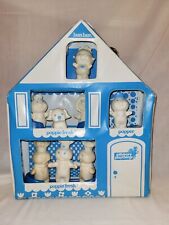 1974, Pillsbury Doughboy Poppin Fresh Playhouse, with 8 Finger Puppets, HTF picture