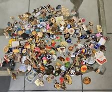 Mixed Lot of 240 Assorted Various Lapel Hat Pins Pinbacks picture