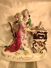 Dresden style figurine late 19th century in good condition picture
