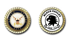 VAW-113 Black Eagles US Navy Squadron Challenge Coin Officially Licensed picture