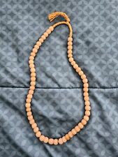 1800's White Trade Beads Single Strand picture