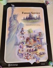 Vintage U S Forest Service Poster USFS picture