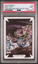 1989 COMIC IMAGES MARVEL TODD MCFARLANE DON'T CRY THE HULK #14 PSA 9 3 HIGHER picture