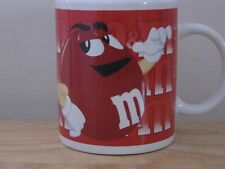 M & M Red Character Coffee Mug 12 Oz 2002 picture
