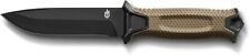 Gerber Gear Strongarm,Fixed Blade,Tactical Survival Knife,Gear Brown,Plain Edge picture