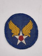 ORIGINAL EMBROIDERED TWILL WW2 ARMY AIR FORCE HQ / COMMAND PATCH OFF UNIFORM picture