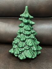 Vintage 10” Ceramic Christmas Tree no base Pre Owned picture