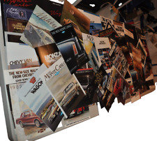 Car brochure lot        165 catalogs / brochures picture