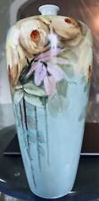 Absolutely Beautiful Vintage Hand Painted Rosenthale Bavaria 14” Vase/ Signed picture