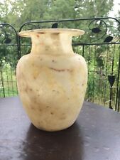 New Exceptional Museum  Replica Egyptian  Handmade  Alabaster Vase (8