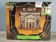 Lemax Spooky Town Collection Shady Hollow Funeral Parlor Missing 6V Adapter picture