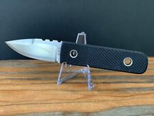 END Custom Knives, Sgian Dubh Knife, 80CrV2 Blade, Black G10 Handles, EXCELLENT picture