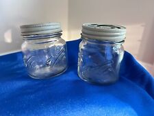 Vintage 2 Cup Wide Mouth Mason Jars with Lid, unknown logo picture
