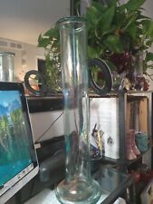VINTAGE  22.5 Inch Blenko Cylinder Vase - MADE IN ITALY picture