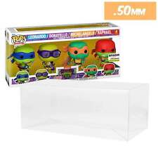 0.50mm POP PROTECTOR for 4 Pack TMNT Mutant Mayhem Glow in the Dark Funko Pop picture