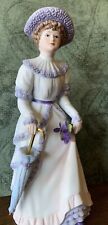 Home Interiors & Gifts 1491 Penelope Victorian Lady Parasol Figure Home Accent. picture