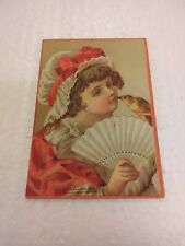 Antique 1881 Sinclair's 1st Prize Series Geo M Hayes Trade Card picture