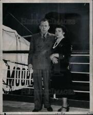 1948 Press Photo Major Horace Dodge Mrs. Dodge - RRU57217 picture