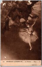 Musee Du Luxembourg La Danseuse Degas Painting Dancing Girl Postcard picture
