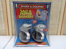 Vintage 1997 SHARK & DOLPHIN SALT & PEPPER SHAKERS w/ Sound Effects picture