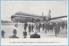 K.L.M. Advertising / KLM Cie Aerienne Airlines Vintage Photo ad 1949 - 4h picture
