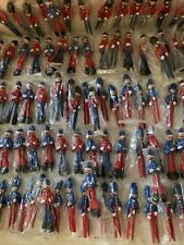 Vintage Wooden Clothespin HandMade Soldier Police Christmas Ornaments 1977 300+ picture