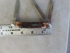 Vintage Schrade Uncle Henry 897uh 3 Blade Pocket Knife NEW picture