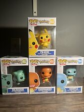 Pokemon Funko Pop Starters Bundle - Bulbasaur, Charmander, Squirtle, Pikachu picture