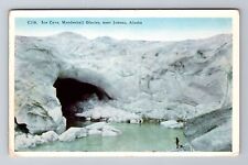 Juneau AK-Alaska, Ice Cave, Mendenhall Glacier, Antique Vintage Postcard picture