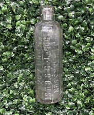 Antique Frank & Sons Paneled Hutchinson Bottle Philadelphia Clear Glass bottle R picture