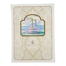Disney The Empress Lilly Restaurant Blank Card Small Folder High Gloss Ephemera picture