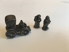 '94 I.R.S. Pewter Set China Vintage Collectible Miniatures (Lot of 3) Figures picture