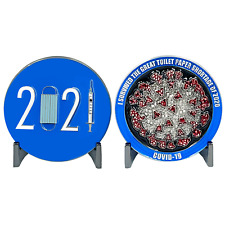 EL5-005 2021 Pandemic Covid-19 Coronavirus Essential Worker Challenge Coin I Sur picture