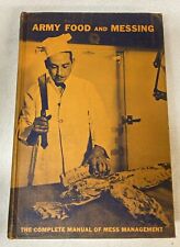 Original 1942 WWII Army Food & Messing - The Complete Manual of Mess Management picture