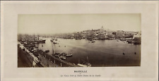 Neurdein, France, Marseille, the Old Port and Notre-Dame-de-la-Garde, ca.1875, t picture