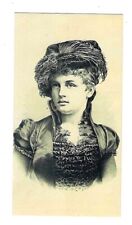 c1880's Trade Card Warren & Tanner, Cortland, N.Y. Victorian Lady picture