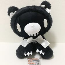 Taito Chax GP Gloomy the Naughty Grizzly Bear Plush Doll Fluffy Night Wear Black picture