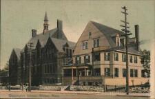 1909 Allston,MA Washington School Rotograph Suffolk County Massachusetts Vintage picture