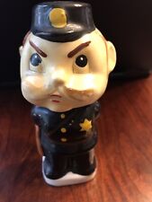 Vintage Enesco Porcelain Policeman Bobble or Nodder Head Figurine Japan  picture