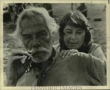 1975 Press Photo Actor Lee Marvin with his wife - tup05851 picture