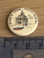 Vintage UK Youth Hostel Pin Button Badge - Kings Lynn picture
